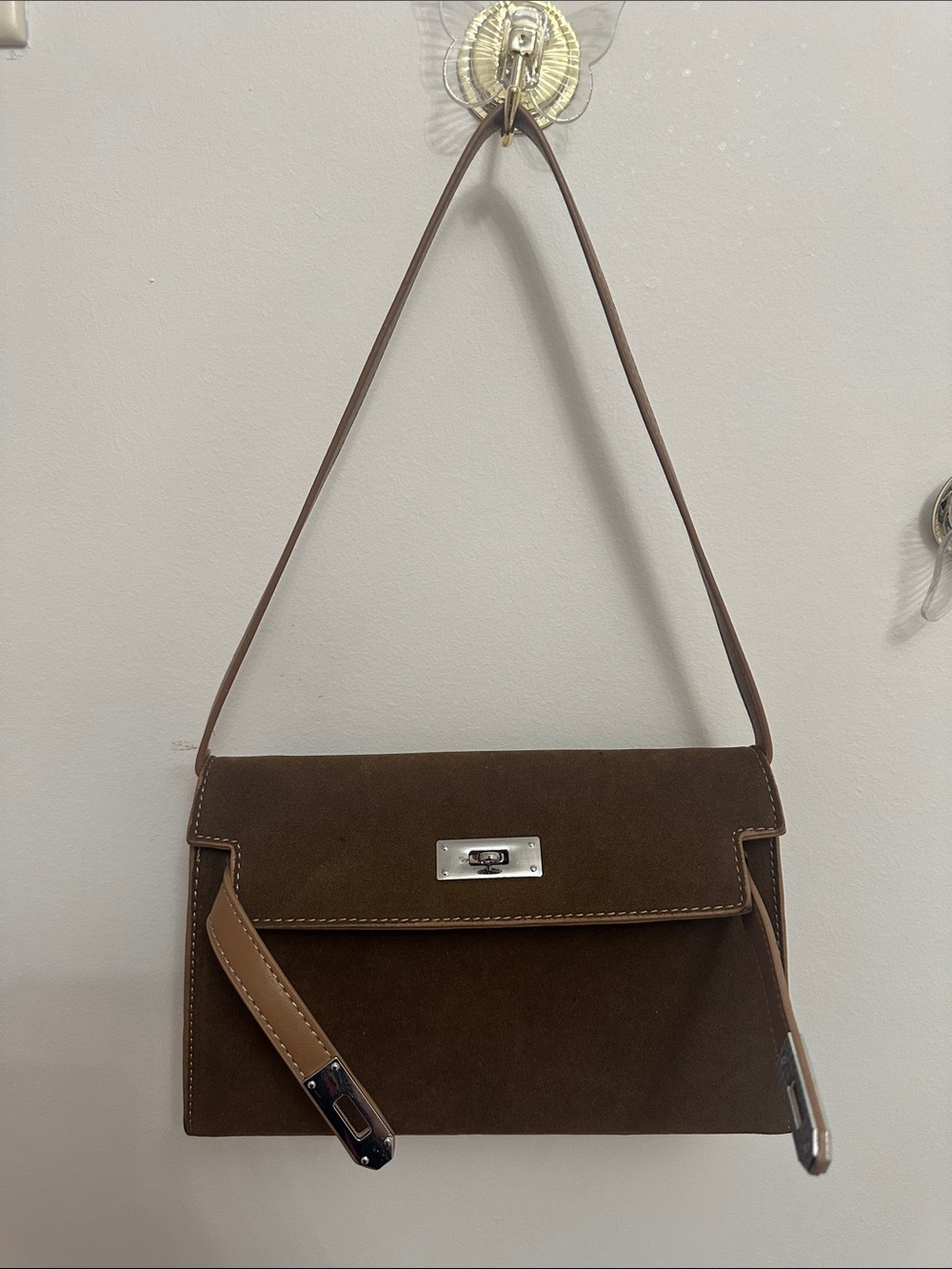 Brown shoulder purse - Picture 2 of 5